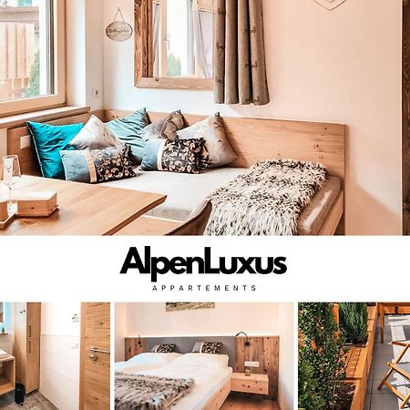 Veronikas Relax & Family Suite - Sun Terrace And Car Park By Alpenluxus Appartements フューゲン エクステリア 写真
